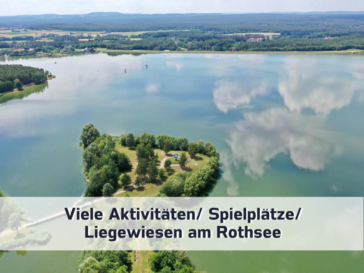 Ferienhaus Rothsee-Oase Ideale Ausgangslage Mit Tollem Ausblick, Sauna Und Privatem Garten Roth  Exterior photo