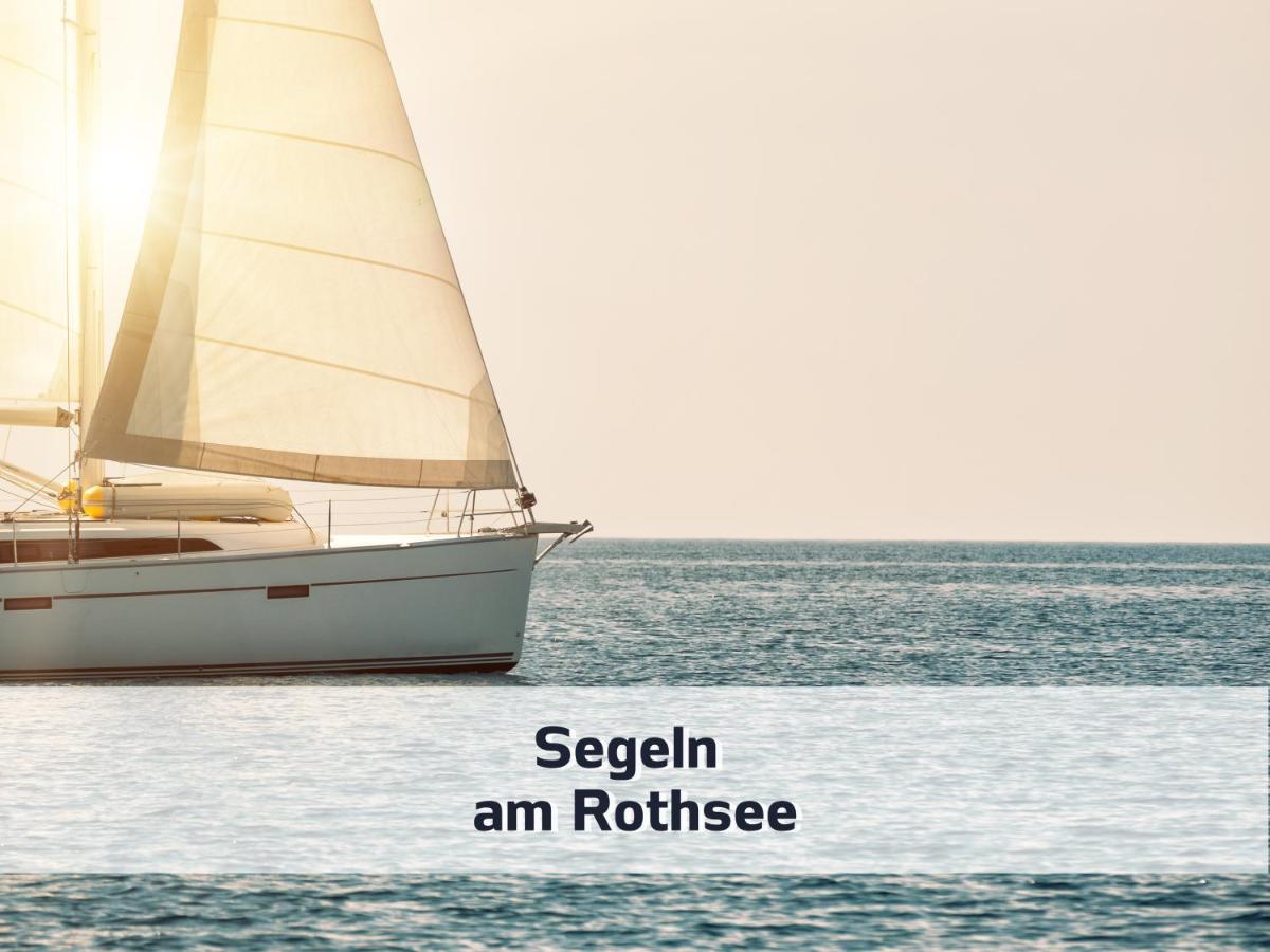 Ferienhaus Rothsee-Oase Ideale Ausgangslage Mit Tollem Ausblick, Sauna Und Privatem Garten Roth  Exterior photo