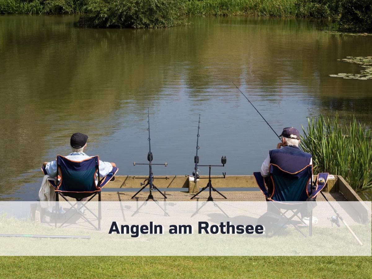 Ferienhaus Rothsee-Oase Ideale Ausgangslage Mit Tollem Ausblick, Sauna Und Privatem Garten Roth  Exterior photo