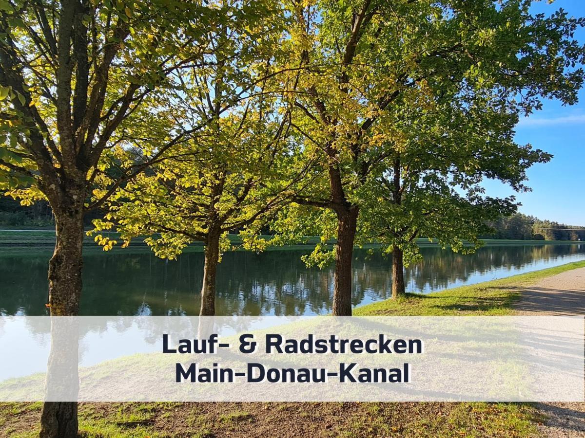 Ferienhaus Rothsee-Oase Ideale Ausgangslage Mit Tollem Ausblick, Sauna Und Privatem Garten Roth  Exterior photo